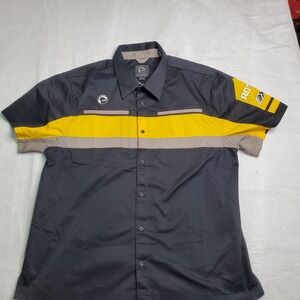 BRP Unisex Rotax XPS Black Mechanic Work Short Short Sleeve Automotive Size XL